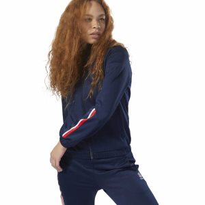 Bluza Damskie Reebok Classic Track Top Granatowe PL 25TLMIH